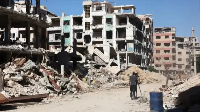 2018లో ఈస్ట్ గుటా నగరం