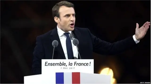 फ़्रांस के राष्ट्रपति इमैनुएल मैक्रों