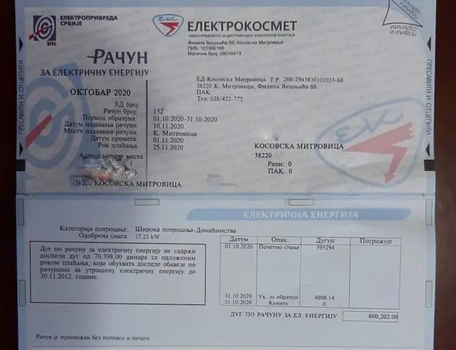 Severna Mitrovica, 14. januar 2021.