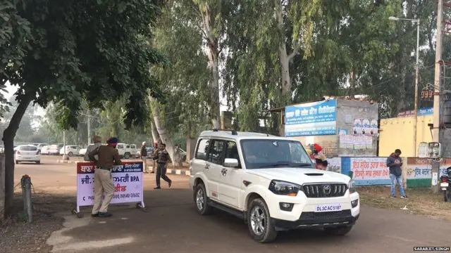 Security outside court