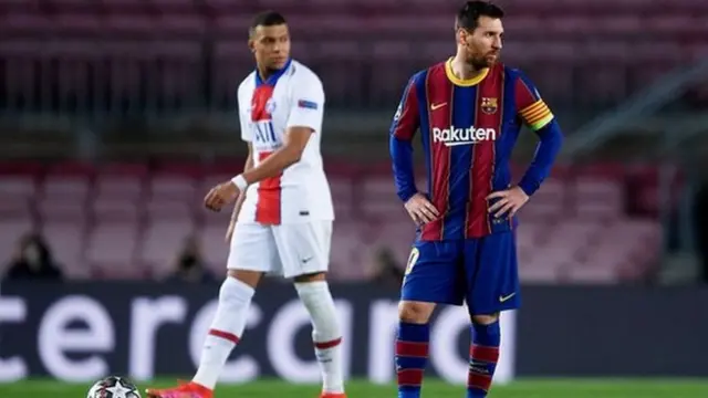 Kylian Mbappe na Lionel Messi