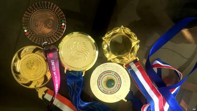 ਗੁਰਸ਼ਨਪ੍ਰੀਤ ਦੇ ਮੈਡਲ