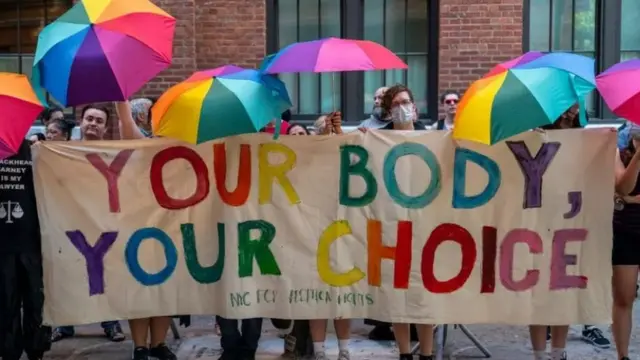 مظاهرات مطالبة بالحق في الاجهاض