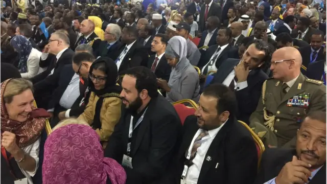 Wakiillo dalalka caalamka ka socdo ayaa ku sugan xafladda