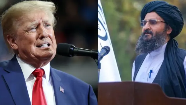 ملا برادر، ټرمپ