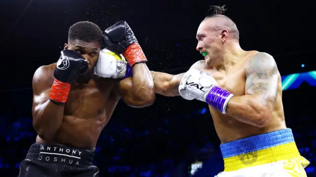Anthony Joshua vs Oleksandr Usyk 2 fight