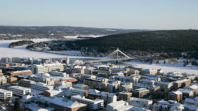 Rovaniemi, a cidade