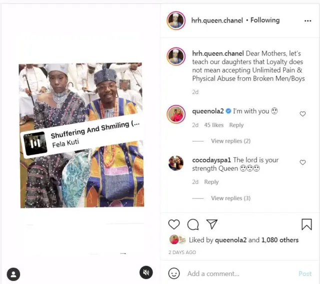 Ọrọ ti olori ana sọ si Oluwo