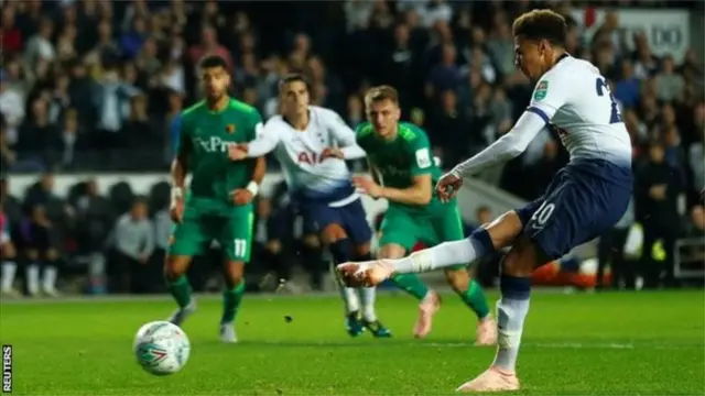 Kiungo mshambuliaji wa Tottenham na England, Dele Alli, 22