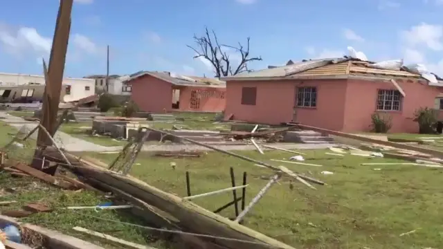 House wey Irma scatter for Barbuda