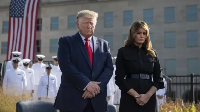 دونالد ترامب وزوجته