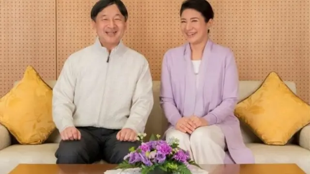 জাপানের যুবরাজ নারুহিরো ১লা মে থেকে সম্রাট হিসাবে দায়িত্ব নিতে যাচ্ছেন, পাশে তার স্ত্রী প্রিন্সেস মাসাকো