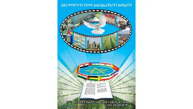 ፖስተር መዓልቲ ብሄር ብሄረሰባትን ህዝብታትን ኢትዮጵያ እዚ ዓመት