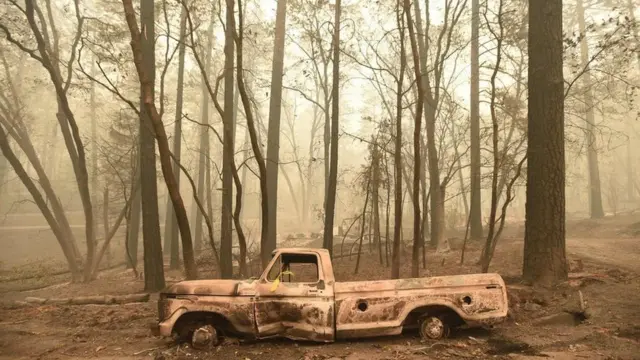 कॅलिफोर्निया आग