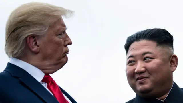 Donald Trump y Kim Jong-un
