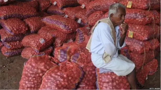 प्याज का भंडार