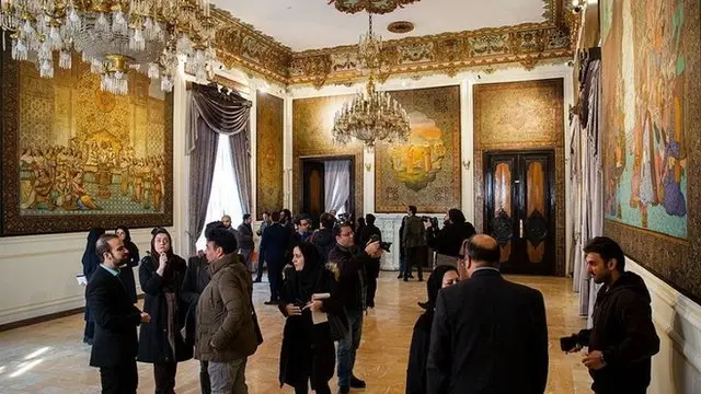 کاخ مرمر پس از سالها به روی خبرنگاران باز شد