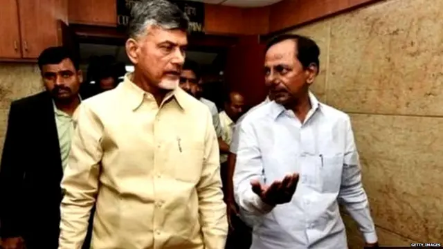 केसीआर, चंद्रबाबू नायडू