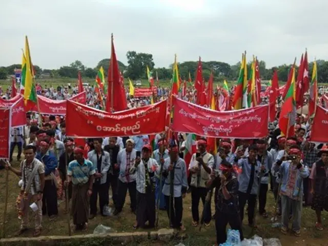 ရှမ်းတိုင်းရင်းသားတချို့လည်း ပါဝင်ခဲ့