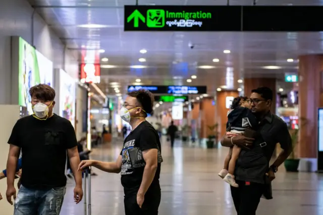 ရန်ကုန်လေဆိပ် ၂၀၂၀ ပြည့်နှစ်အတွင်းက နိုင်ငံတကာခရီးသွားတွေ