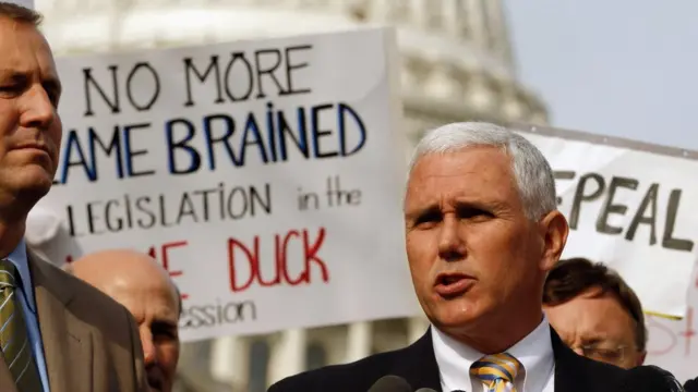 Mike Pence en Washington D.C.