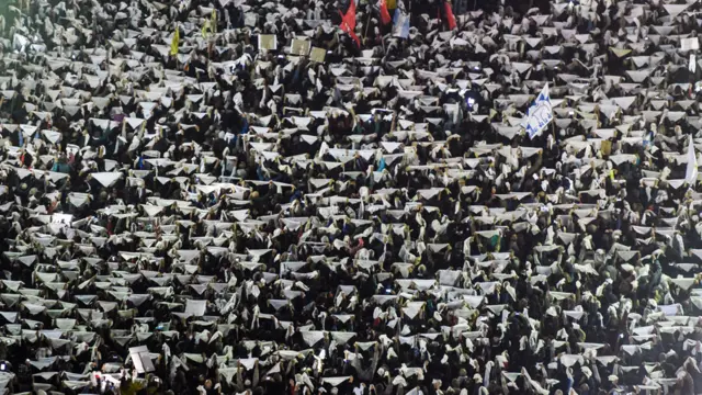 Protesta en Argentina