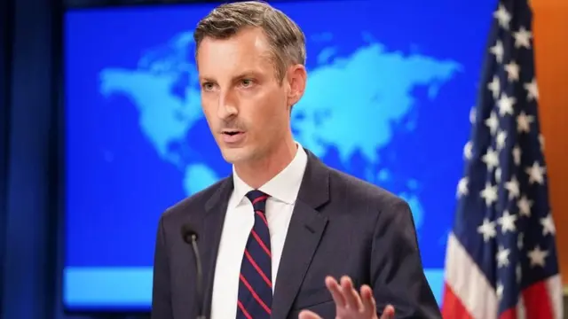 Afhayeenka Wasaaradda Arrimaha Dibadda ee Mareykanka, Ned Price, ayaa Taliban ku cambaareeyay dib usoo celinta xukunnada dilka ah