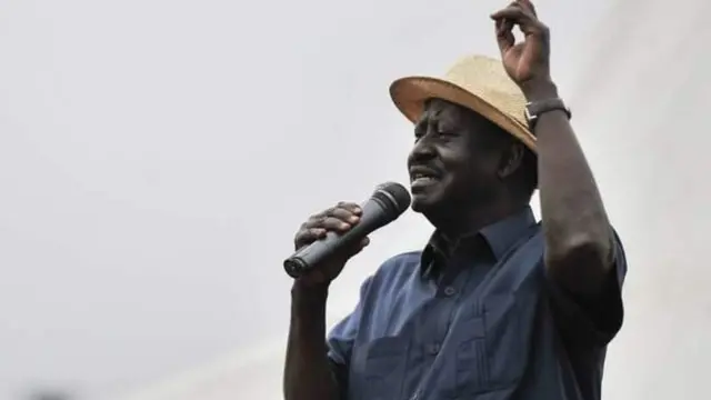 Raila Odinga hogaamiyaha mucaaradka Kenya