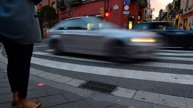 Tráfico en Barcelona.