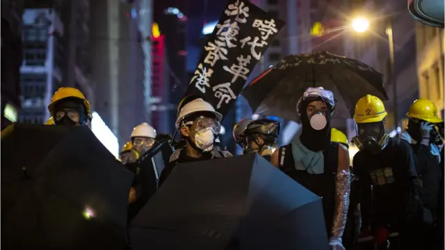 7月28日示威现场