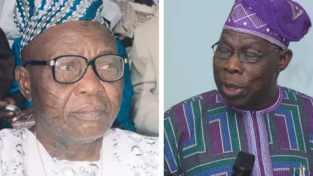 Aworan Obasanjo ati Adedibu