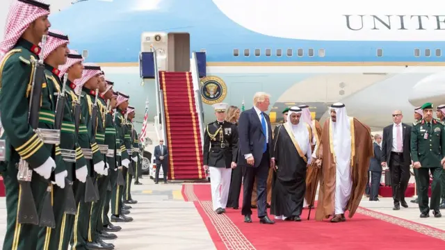 Donald Trump en Arabia Saudita