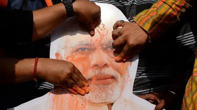 मोदी का पोस्टर