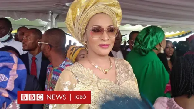 Bianca Ojukwu bụ nwunye Chukwuemeka Odumegwu Ojukwu ebidola na-akwado ịzọ ọkwa ọchịchị dịka sinetọ n'ime Anambara steeti.