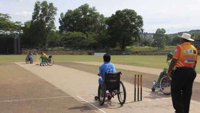 भारत-पाक व्हीलचेयर क्रिकेट