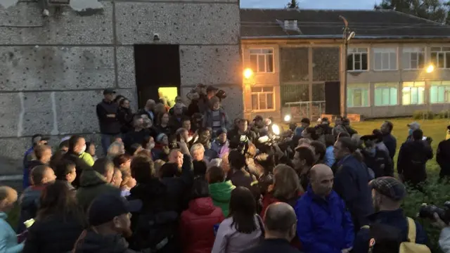 Встреча жителей Бужаниново с руководством района