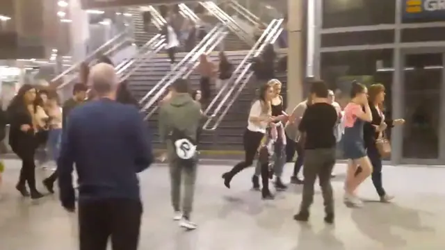 Video del interior del Manchester Arena