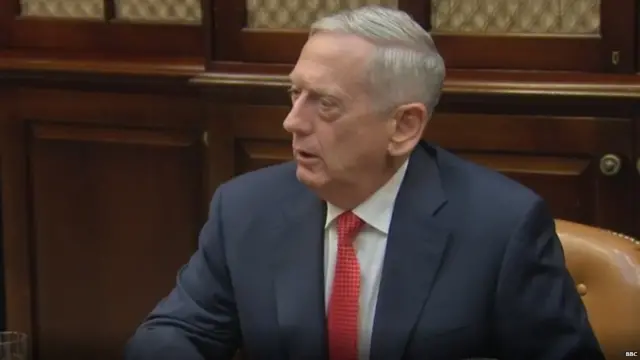 North Korea missile 'higher' than previous tests, says US Defence Secretary Mattis