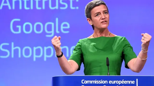 यूरोपीय संघ की कंपटीशन कमिश्नर मार्गरेट वैस्टेजर