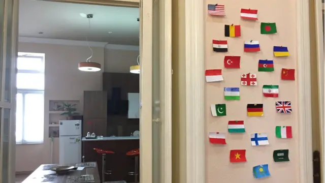 İndiyədək bu hostelə bu ölkələrdən turistlər gəlib