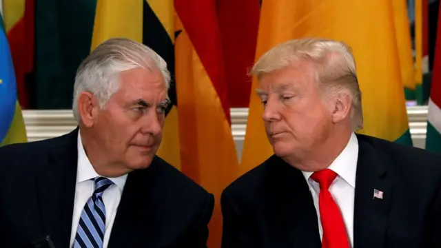 Тіллерсон і Трамп