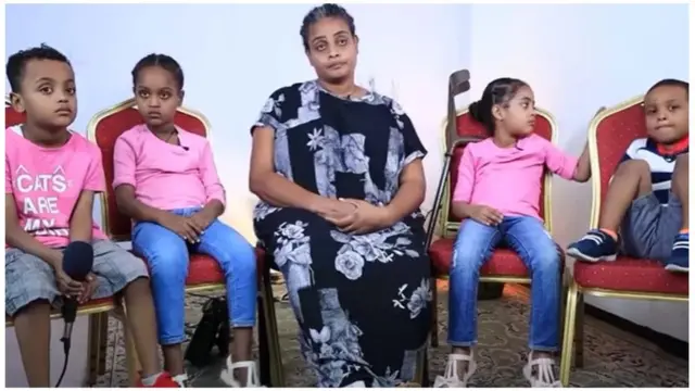 Haadhaa fi daa'imma lakkuu afur magaalaa Adaamaa jiraatan