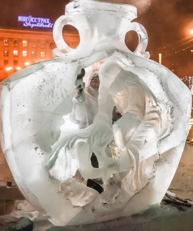 Ice Sculptor Asanga Amarasinghe