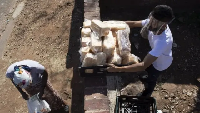 Trabajadores en Brasil