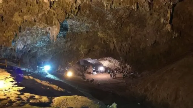 Hang ham Luang Nang Non ở tỉnh Chiang Rai trải dài nhiều kilomet dưới lòng đất