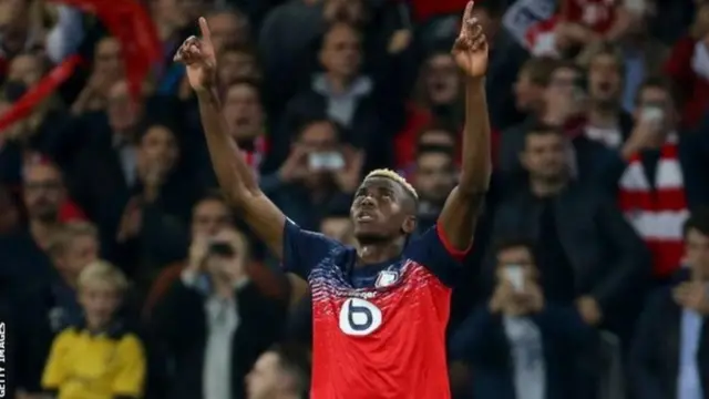 Mchezaji wa Nigeria, Victor Osimhen, 20