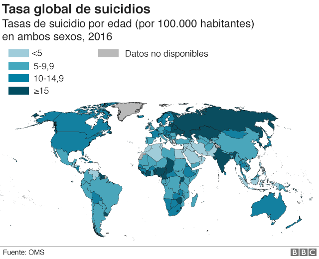 Cuantas personas se han suicidado 2025 en 2024