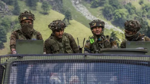 印度一直在向邊界增派援軍