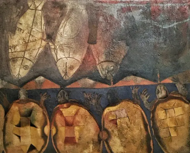 Una pintura de Francisco Toledo