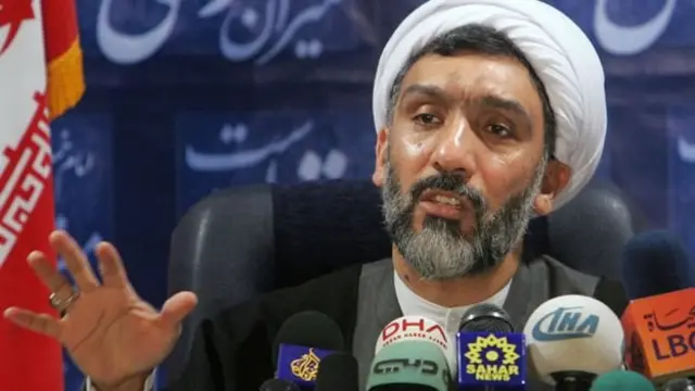 وزير العدل الإيراني مصطفى بور محمدي،